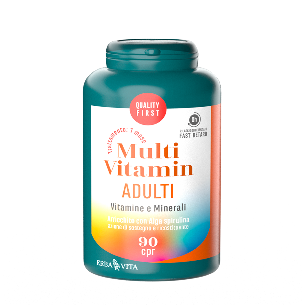 MULTIVITAMIN ADULTS 90 TABLET Erba Vita Group SpA Intl.