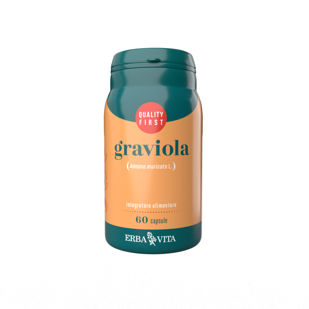 integratore alimentare in capsule a base di graviola