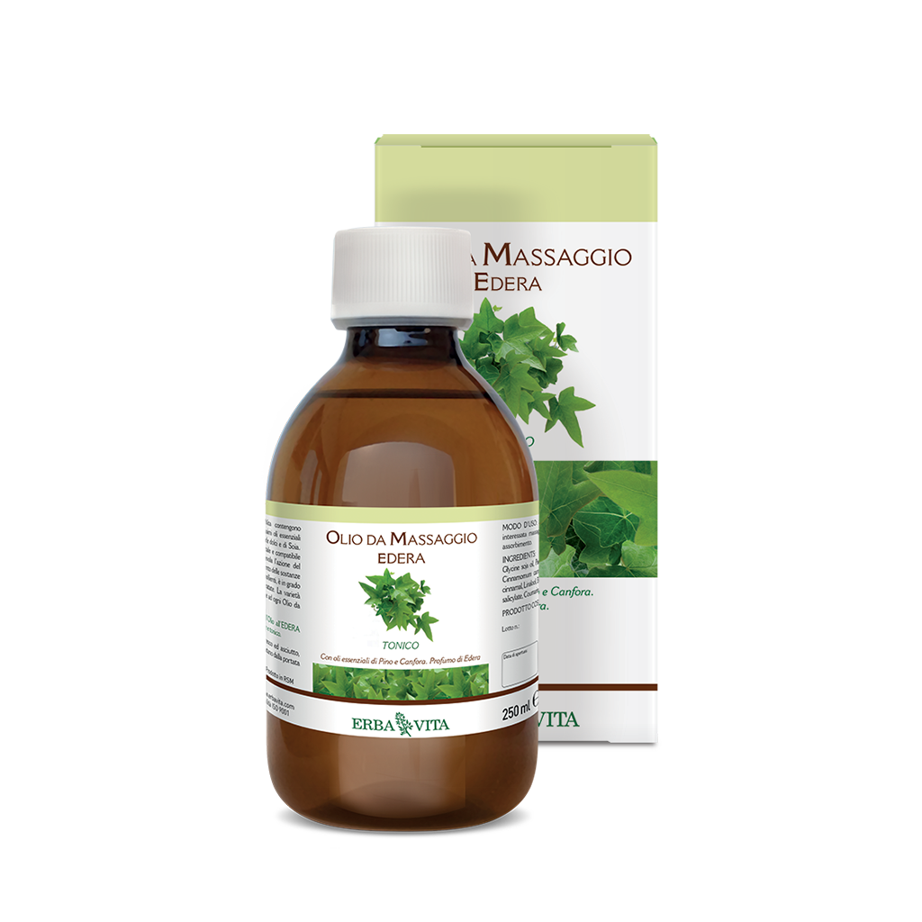 Olio da massaggio al profumo di Edera