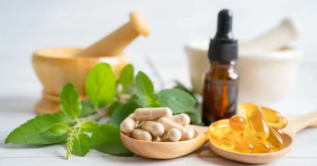 Erbe e materiali all'origine degli integratori alimentari per lo sport utilizzati da Erba Vita