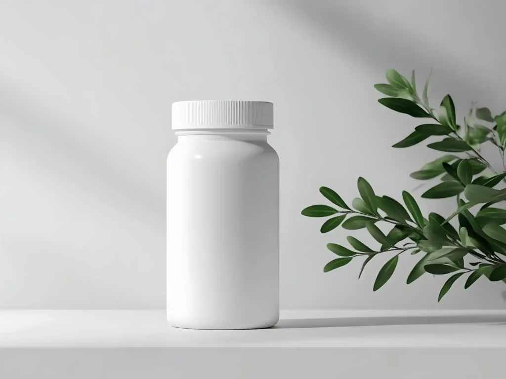 Etichetta degli integratori alimentari di Erba Vita